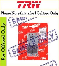 Husaberg FE 600 E 1995-2000 [Front Organic Brake Pads] [TRW Offroad EC Series]