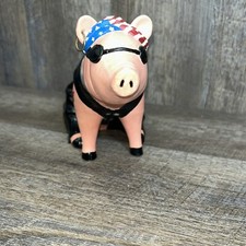 Department 56 “Hawg Wild” PIGGY BANK Pigs In The City