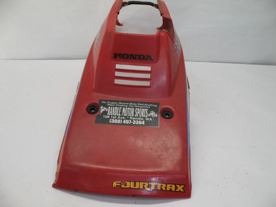 1986 Honda Fourtrax Trx125 tampa superior para-lama dianteiro - Imagem 2 de 4