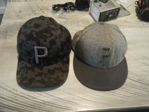 NEW ERA 59 FIFTY MLB PITTSBURGH PIRATES WOOL FITTED HAT GREY SZ 7 3/8 MENS