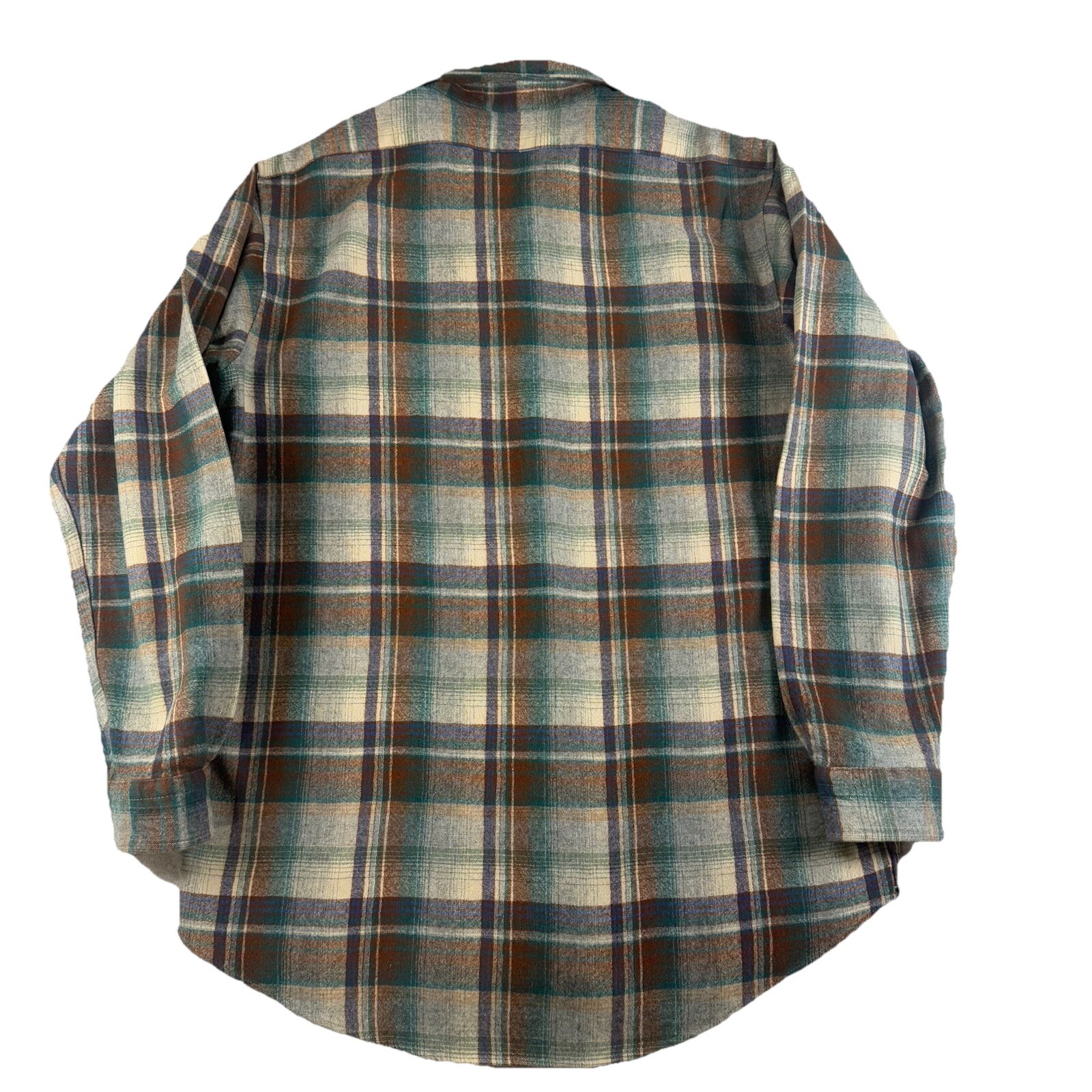 Pendleton Shirt Elbow Patch Mens Small Plaid Clas… - image 2