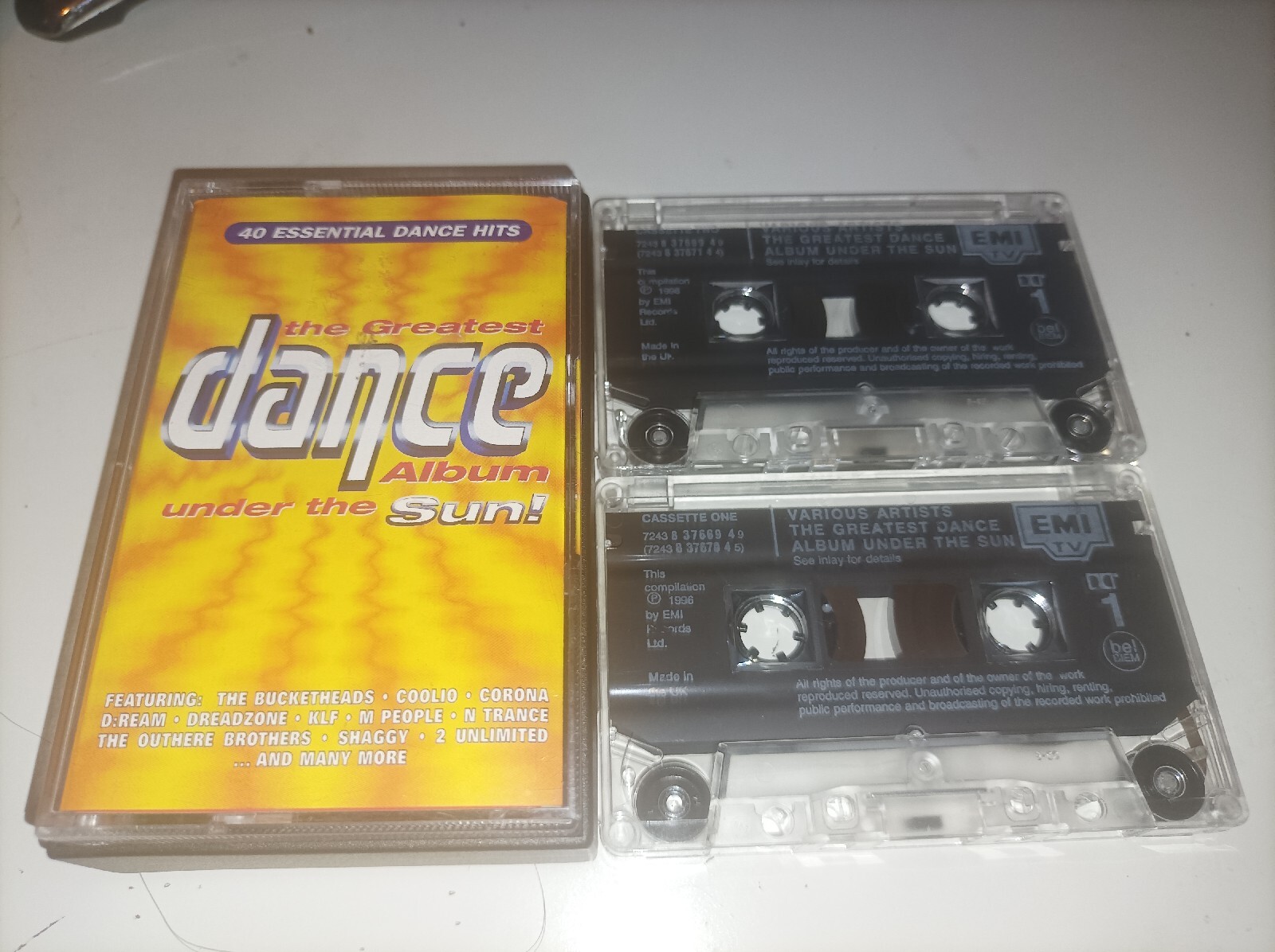 The Greatest Dance Album Under The Sun Dual Cassette TESTED