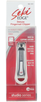 #ad Seki Edge Deluxe Fingernail Clipper SS 101 with Built In Catcher and Nail File $16.99