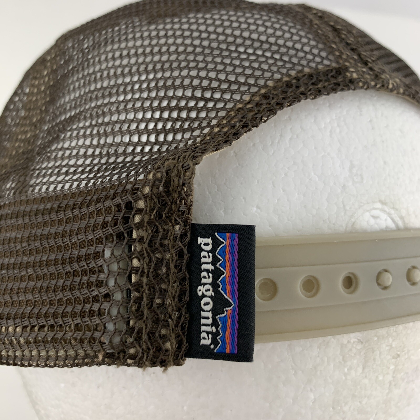 Patagonia Box Patch Hat Mountain Script Logo Mesh… - image 7