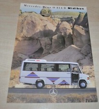 Autobús Mercedes Benz O 814 D 1996 midibus folleto turco folleto ENG