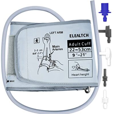 Extra Large Cuff Compatible with Omron 9 -21  Inches (22-53CM) XL Blood Pressure