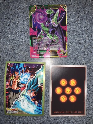 Dragon Ball Super XD3-09 ST Cell, Perfection Misspent HOLOFOIL ST-RARE Card +2BI