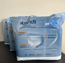 (3x) Attends Disposable Underwear Large Ultimate Absorbency Large 44" - 58"