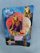 RARE NEW DISNEY HANNAH MONTANA SECRET STAR ROTARY SHADE NIGHT LIGHT MILEY CYRUS