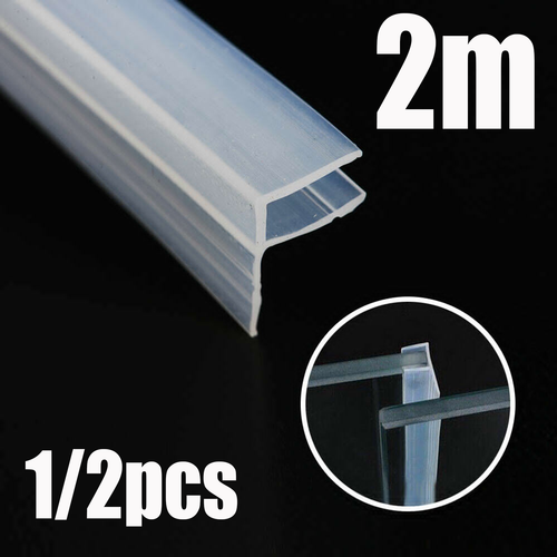 Bath Shower Screen Door Rubber Seal Strip Glass for Thickness 612 mm
