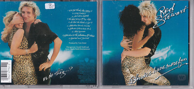Rod Stewart -Blondes Have More Fun- CD Warner Bros. Records near mint
