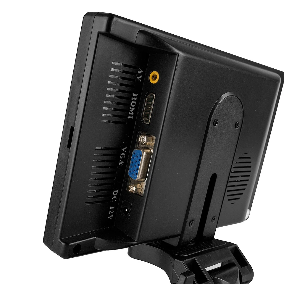 7 inch HDMI LCD Car Backup DVD Monitor 1024x600 Video Speaker IPS Wide Screen - Image 2 of 4