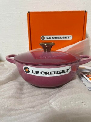 Le Creuset Marmite 18cm berry rare Unused JP F/S | eBay