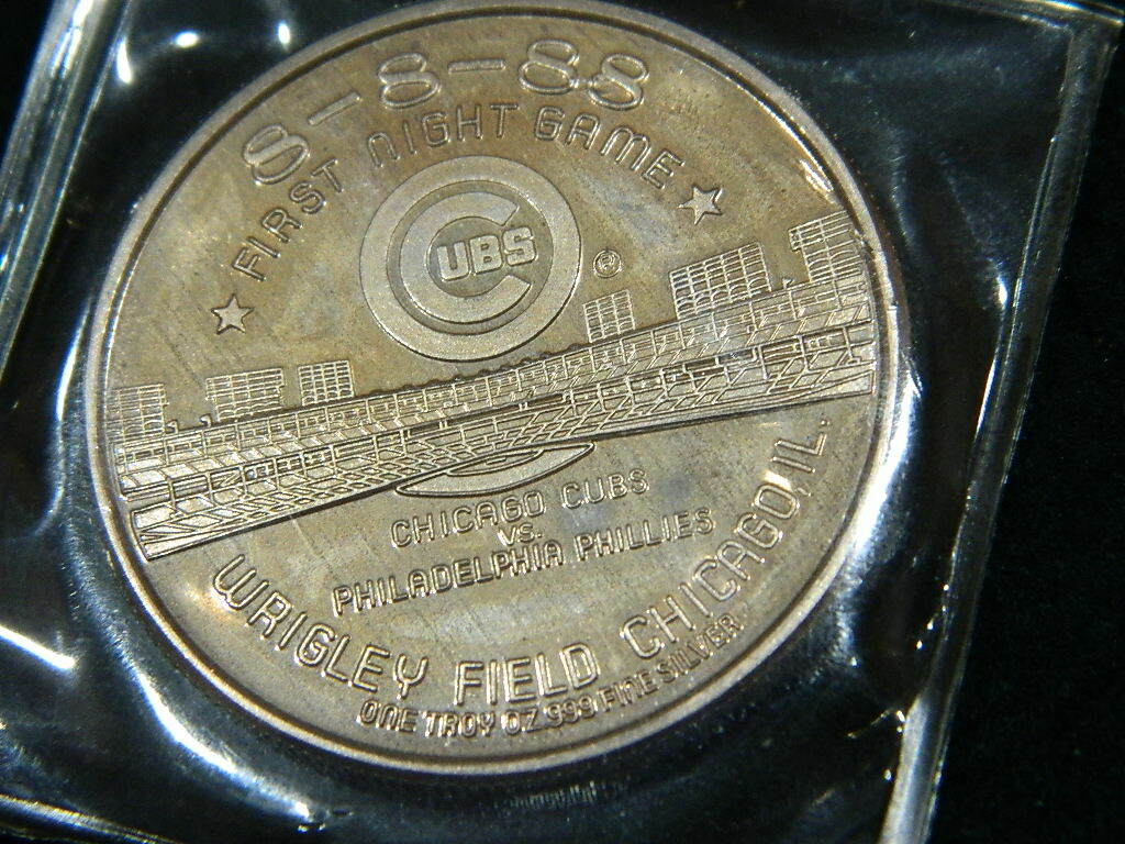 8-8-88 Chicago Cubs 1st Night Game Wrigley Field A Night To