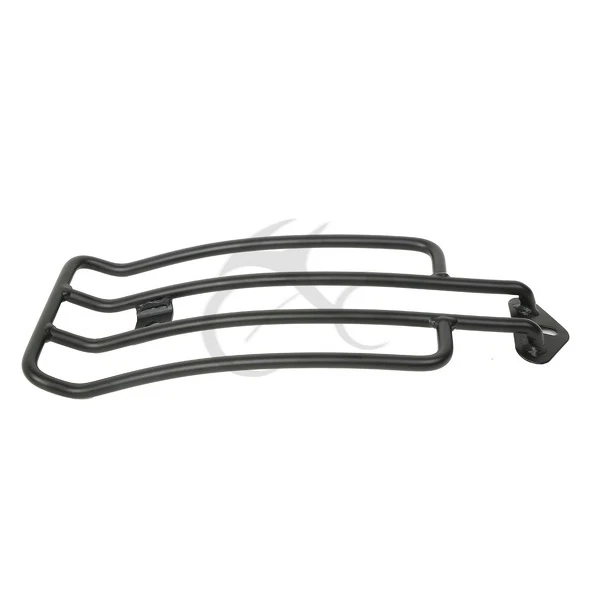 Portaequipajes asiento solo negro apto para Harley Sportster XL 883 1200 1985-2003 2002 Foto 4 de 4