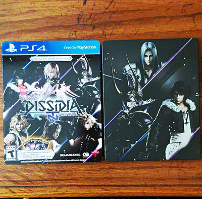 Dissidia Final Fantasy NT SteelBook Edition PS4 CIB