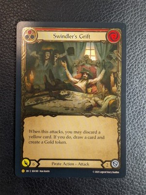 Swindler's Grift (rot) - Cold Foil - High Seas (Flesh and Blood)