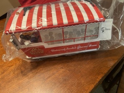 UNIVERSAL 60th STUDIO TOUR TRAM POPCORN BUCKET WOODY WOODPECKER SOUND/LIGHTS UP