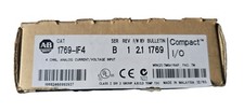New Open Box Allen bradley 1769-IF4 SER B CompactLogix 4-Ch Input Module