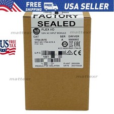 New Factory Sealed AB 1794-IA16 SER A Flex I/O 120VAC Input Module 1794IA16