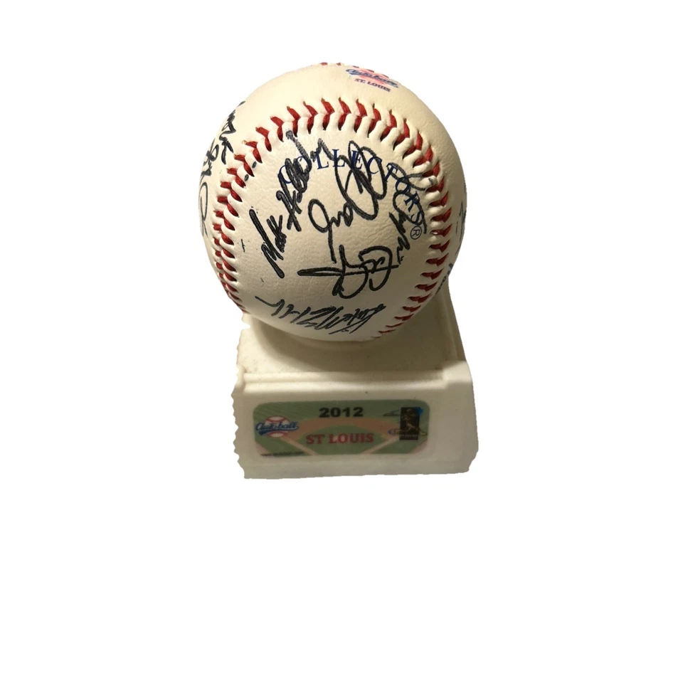 2012 St. Louis Cardinals Autoball - Image 3 of 4