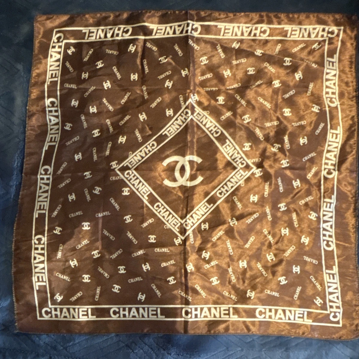 CHANEL Brown Scarves & Wraps for Women for sale | eBay