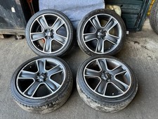 2013 MINI COOPER 17" ALLOY WHEELS SET 4 STUDS 7JX17 + TYRES 205/45 ZR17