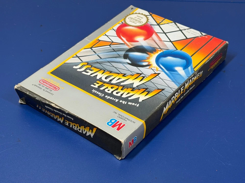 MB Marble Madness Nintendo NES Game Boxed Classic Arcade - Image 3 of 4