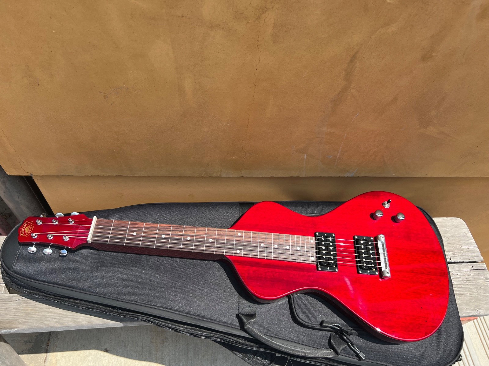 2025 Factory 2nd Electro Hawaiian ® Junior Lap Steel Guitar- Trans Cherry