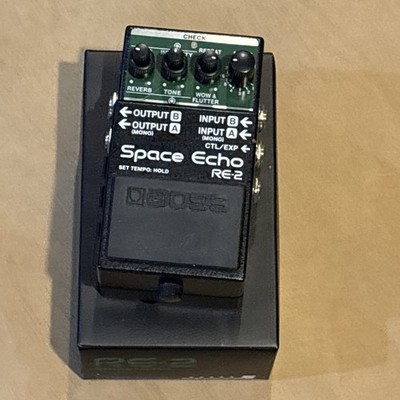 Boss RE-2 Space Echo Delay/Reverb Pedal - Used, Mint Condition - FREE SHIPPING