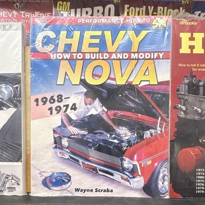 1968-1974 Nova: How to Rebuild & Modify Performance Manual by CarTech SA392P