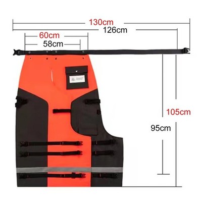 Kettensägenhose Schutz Kettensägenverschleiß 9-lagig Schutz Leichtbauweise