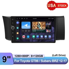 JOYING 9" Android 13 Radio Plug&Play for Toyota GT86/Subaru BRZ/Scion FR-S (LHD)