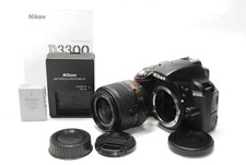Nikon D3300 DSLR w/ 18-55mm f/3.5-5.6 GII Lens Kit Tested Working