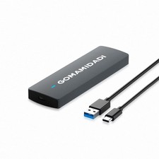 M.2 Dual Protocol NVMe/NGFF SSD Enclosure 10Gbps USB-C 3.1 Tool-Free Case