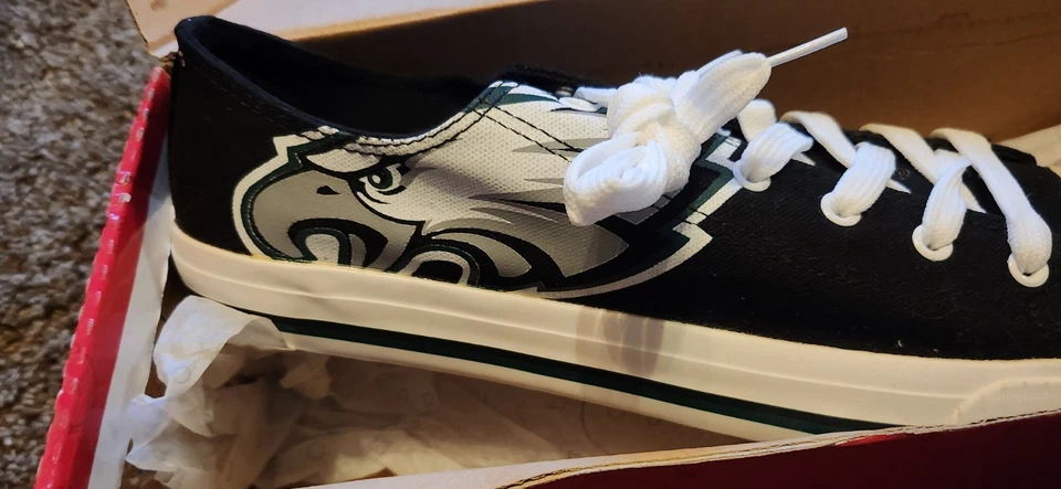 NUEVO FOCO NFL Philadelphia Eagles Para hombres 11 Zapatillas bajas Zapatos   Foto 3 de 4
