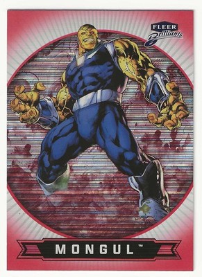 2025 Fleer Brilliants Superman Mongul Red Heat Vision 1027/1938
