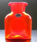 Blenko Glass MINI Water Bottle 384M - Dreamcicle
