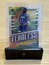 2022-23 Panini Prizm - Fearless Anthony Edwards #10 Silver Disco Prizm