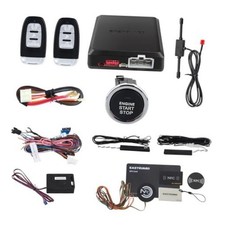 EC002-LB-NS Rolling Code Car Alarm System with Passive Keyless Entry Push