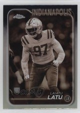 2024 Topps Chrome Rookies Sepia Refractor Laiatu Latu #247 1g2u