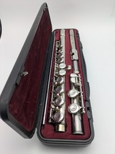 Yamaha 225SII Silver Plated Flute  Original Hard Case - 1 Owner - Made in Japan