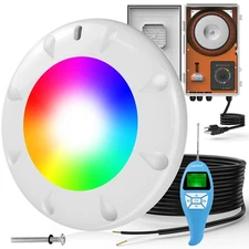 LyLmLe Pool Light for Inground Pools, 35W 12V RGBW LED Multicolor Inground Po...