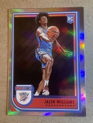 2022-23 Panini NBA Hoops - JALEN WILLIAMS RC - Rookie  IMPULSE  SSP VERY RARE 