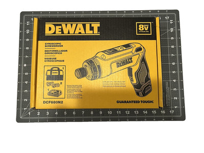  LAST ONE   DEWALT DCF680N2 8V MAX Gyroscopic Screwdriver 2 Battery Kit