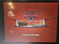 Cars Mater-National Championship PS2 PlayStation 2 Game Black Label Tested