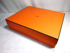 HERMES Paris Empty Gift Box 20  x 16  x 5   005 BIS w/ Tissue Paper