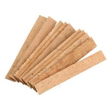 10x 80 x 11 x 2mm Natural Clarinet Neck Cork Sheet for Clarinet Accessories