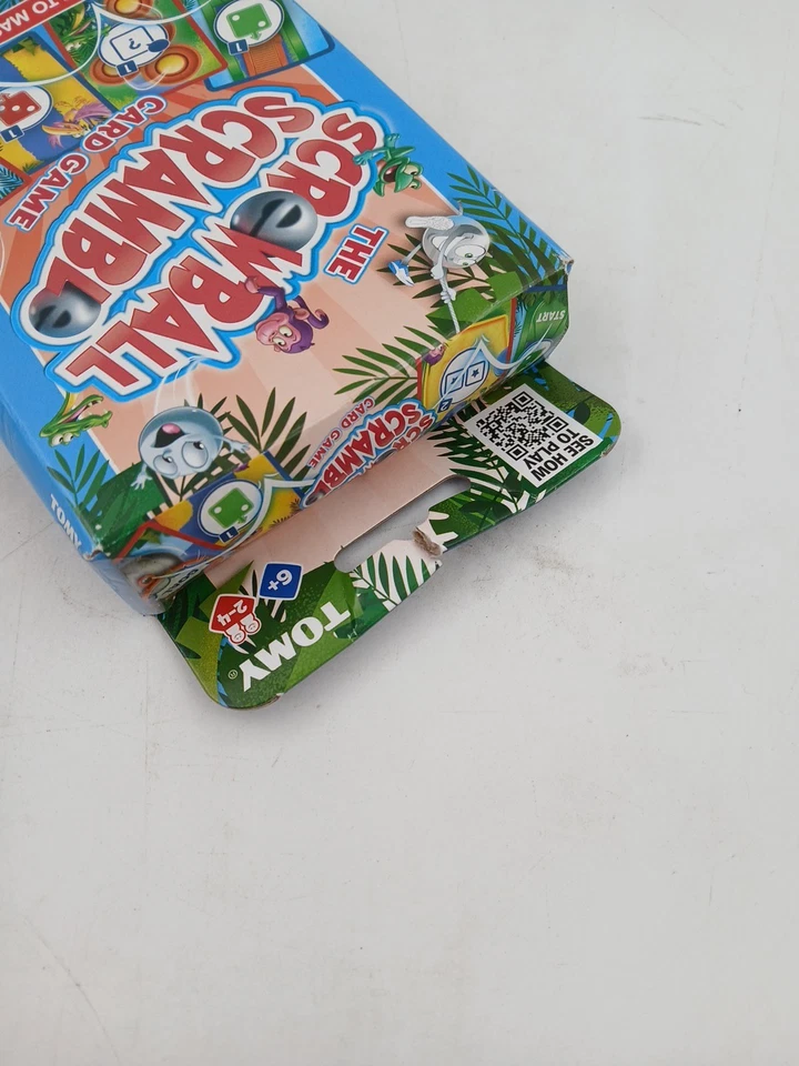 Juego de cartas The Screwball Scramble Roll the Dice Mini Game Master Maze 6 años en adelante Foto 3 de 4