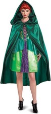 Wini Cape Hocus Pocus Witch Fancy Dress Up Halloween Adult Costume Accessory
